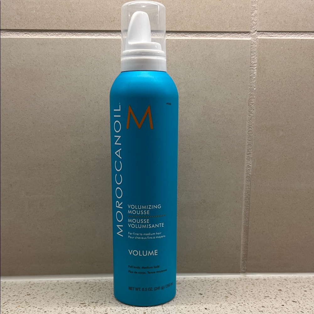 NEW MoroccanOil volumizing mousse